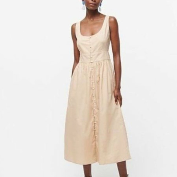 Re-imagined by J. Crew White Button Down Dress - Picture 5 of 5